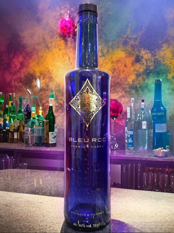 Bottle of Bleu Roc Vodka